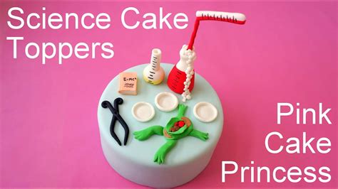 science cake topper|Gravity Defying Science Cake Toppers how to by Pink Cake .